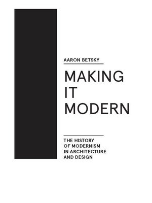 cover image of Making it Modern